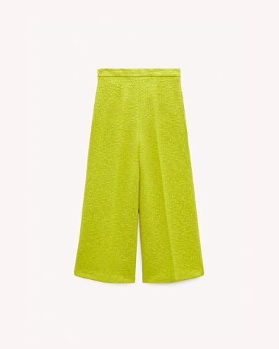 Lime textured culottes (Demo)