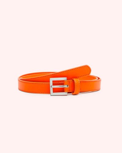 Metal buckle orange belt (Demo)