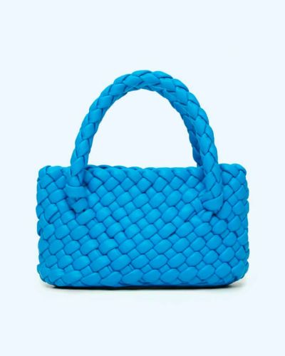 Blue braided textured bag (Demo)